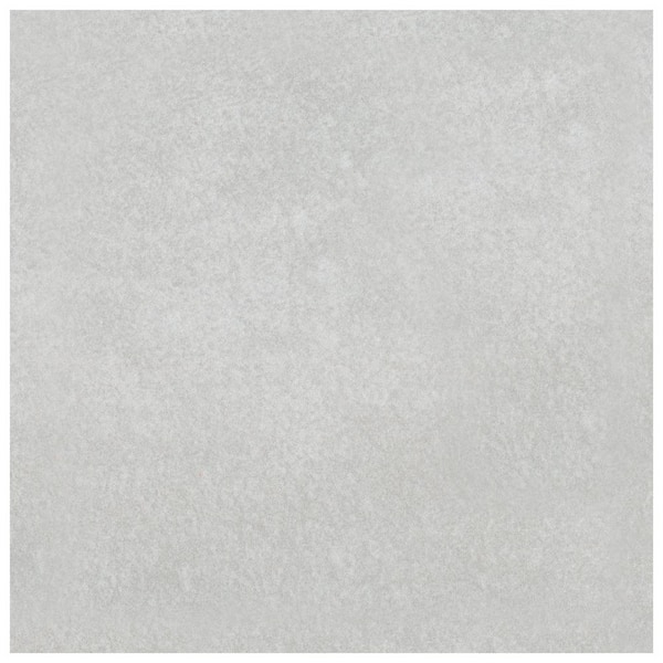 Ceramic Floor And Wall Tile Light Grey Mottled Texture Matte