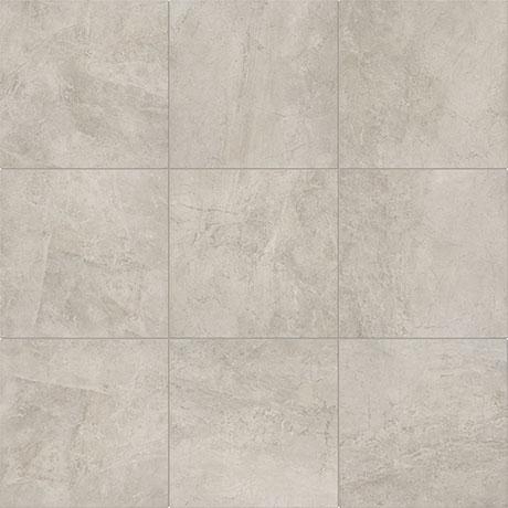 Ceramic Tile Mottled Surface Square Format Matte Stone Look Industrial