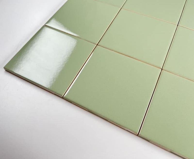 Ceramic Tile Square High Gloss 4x4 Mosaic Backsplash