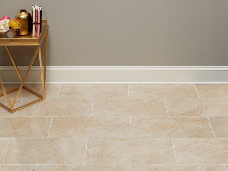 Ceramic Tile Transitional Style Large Format Matte Veined Finish