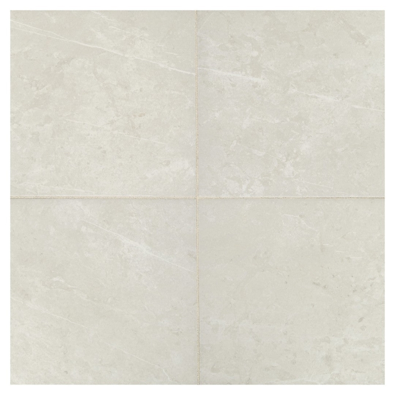 Daltile Plaza Nova 12" x 12" Porcelain Field Tile in White Image
