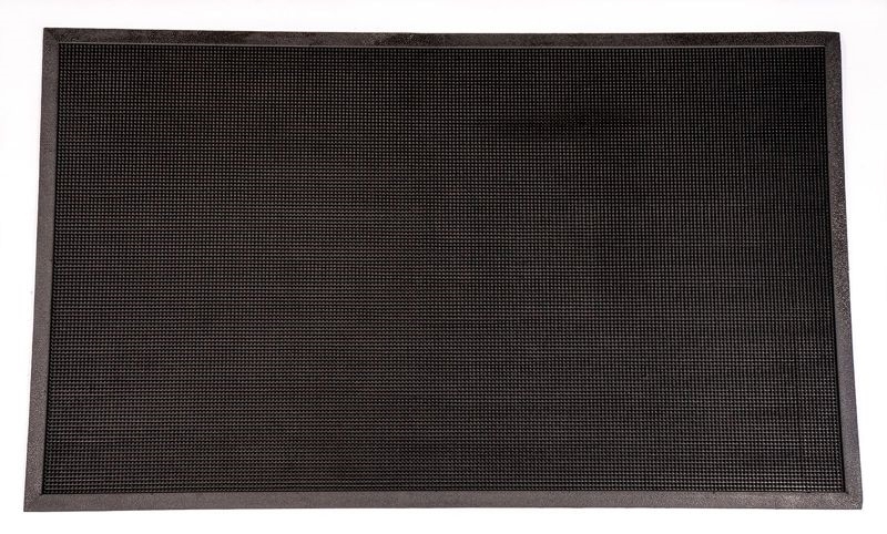 Door Mat Fingertip Nubs Texture Raised Border Entry