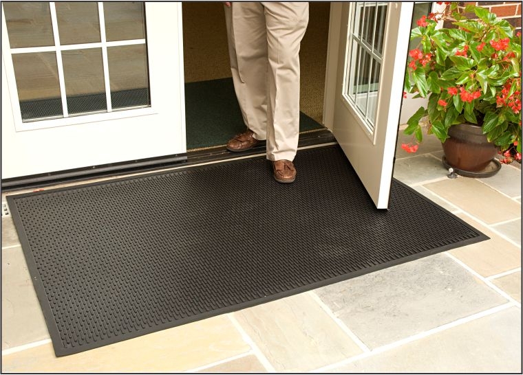 Door Mat Raised Nubbed Texture Heavy Duty Outdoor