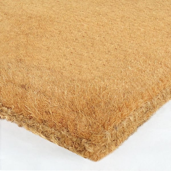 Doormat Woven Edge Heavy Duty Coarse Texture Thick Scraping Pile