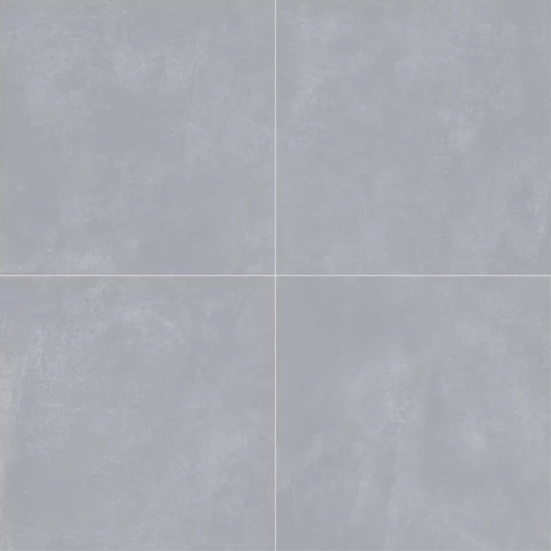 Field Tile Light Gray Matte Rectified Edges Large Format Stone Look
