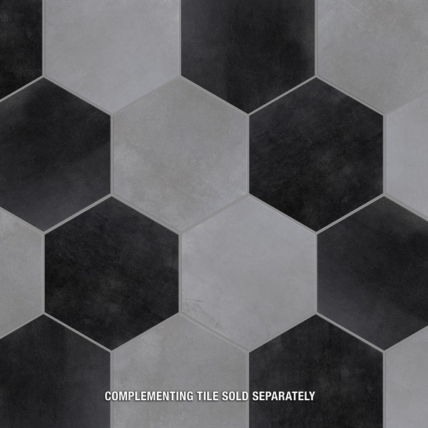 Floor And Wall Tile Alternating Tones Industrial Honeycomb Pattern