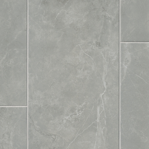 Floor Tile Veined Surface Matte Porcelain Minimalist Bathroom Flooring
