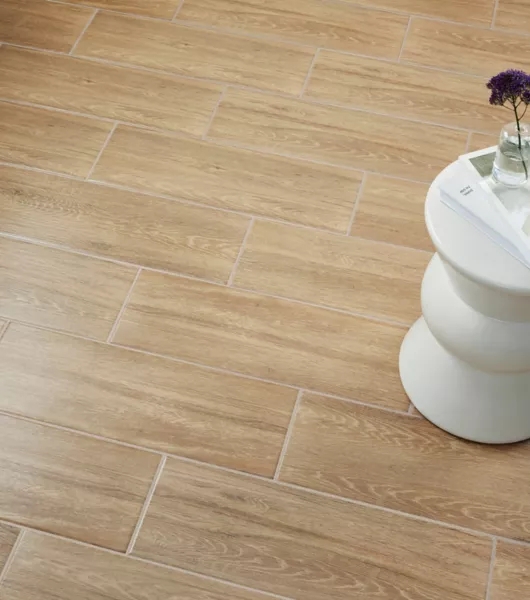 Floor Tile Wood Look Ceramic Floor Staggered Plank Light Oak