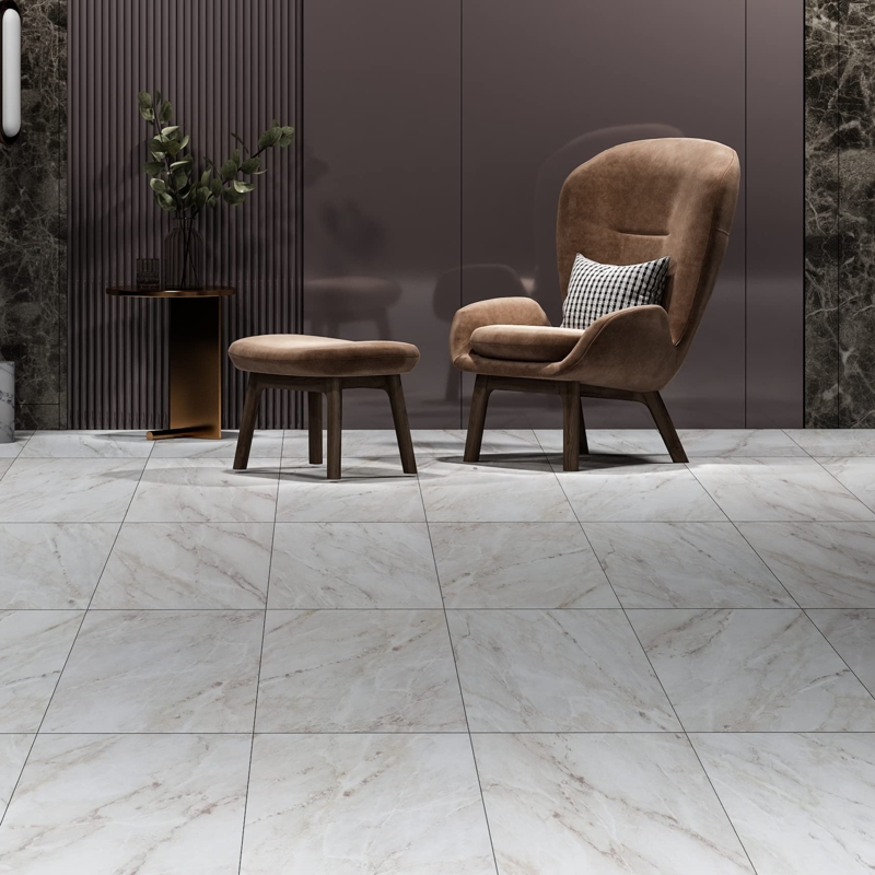 Floor Tiles Peel And Stick Marble Look Vinyl Waterproof Flooring