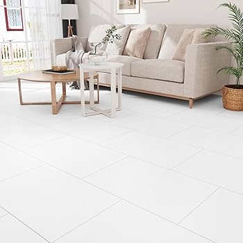 Floor Tiles Vinyl Large Format Offset Brick Layout