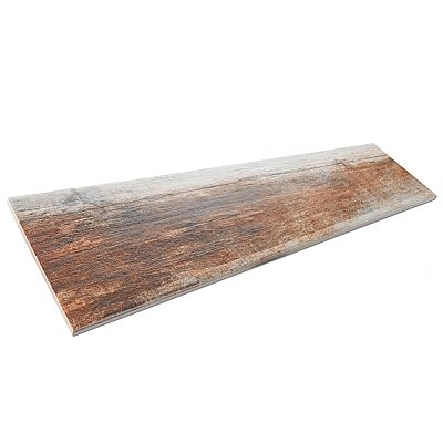 Floor Wall Tile Wood Look Finish Distressed Texture Brown Plank