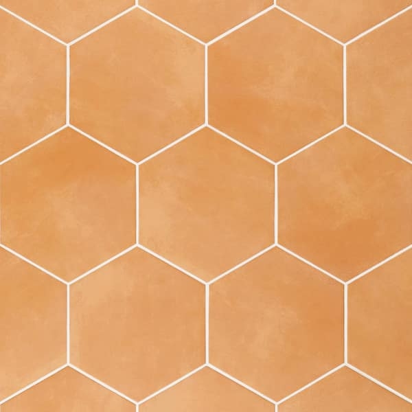Hexagon Tile Matte Porcelain Geometric Honeycomb Pattern