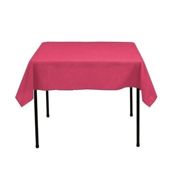 Magenta Square Tablecloth 60x60 Vibrant, Matte Finish