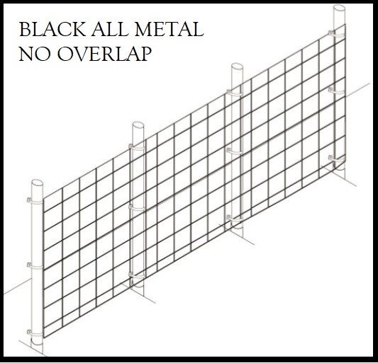 Metal Wire Fencing Kit with Fixed Knot and No Overlap