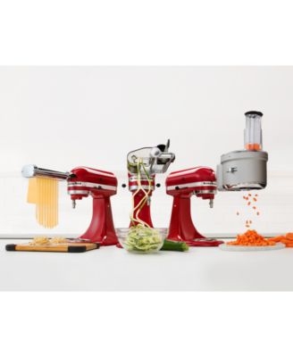 Mixer Attachments Multifunctional Prep Spiralizer Red Appliance Styling