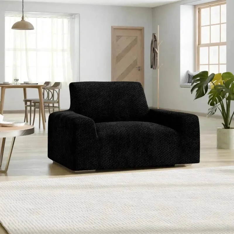 Popcorn Knit Chair Slipcover Stretch Fit Protector
