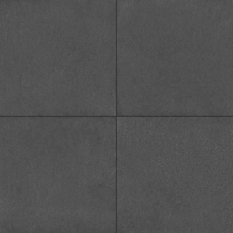 Porcelain Tile Matte Nero Stone-like Large Format Modern Black