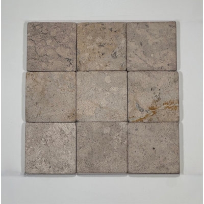Rustic Tumbled Travertine Floor Tile Pitted Texture Stone Backsplash