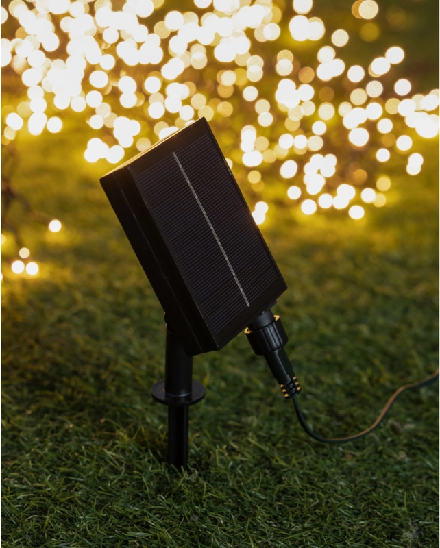 Solar Panel Stake Black Weatherproof Connector Ground Mount