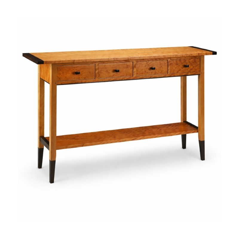 Solid Wood Console Table Handcrafted Furniture | Artisan Crafted