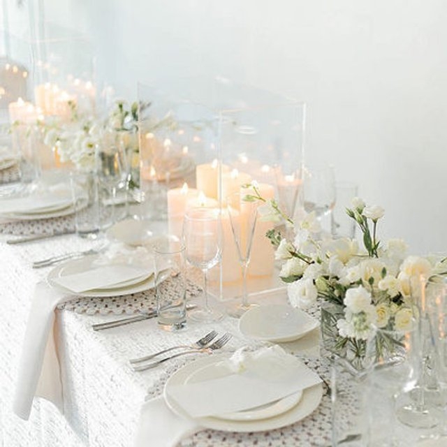 Tablecloth Raised Circular Texture Ethereal Airy