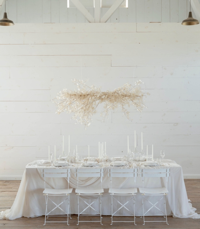 Tablecloth Tight Weave Hanging Botanical Cloud Ethereal