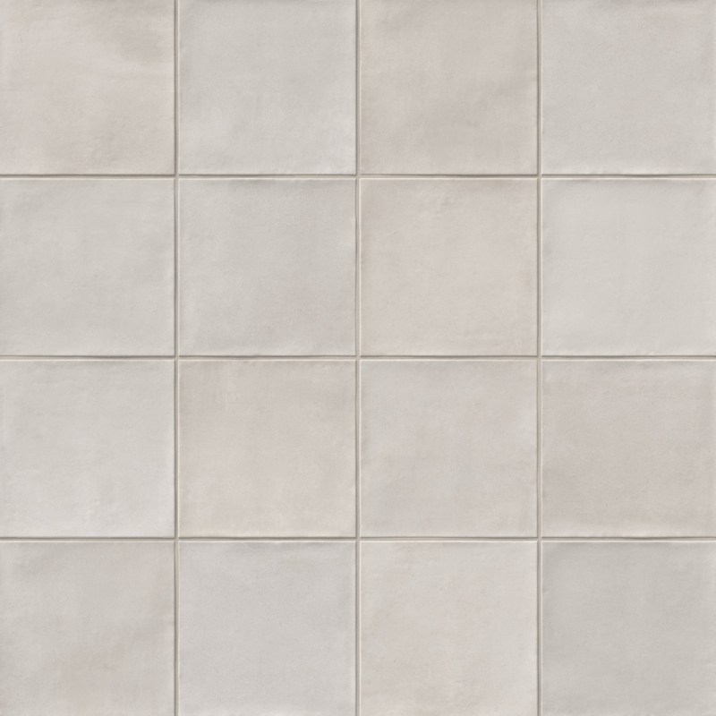 Tile Greige Color Smooth Surface Matte Porcelain Square Grid