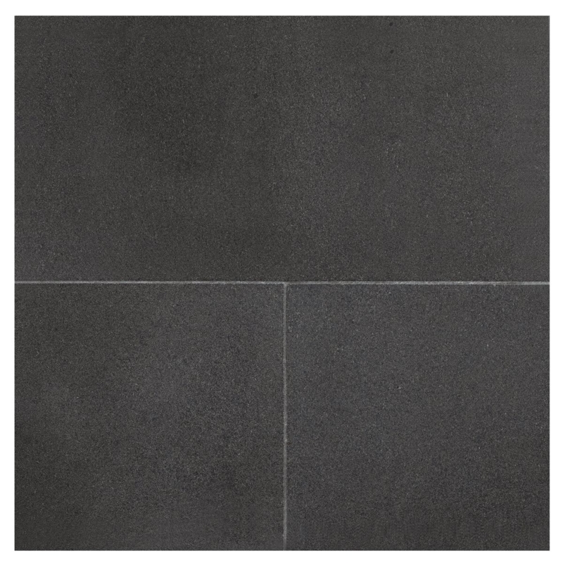 Tile Honed Deep Charcoal Tone Matte Fine Grain Moody Minimalist Stone