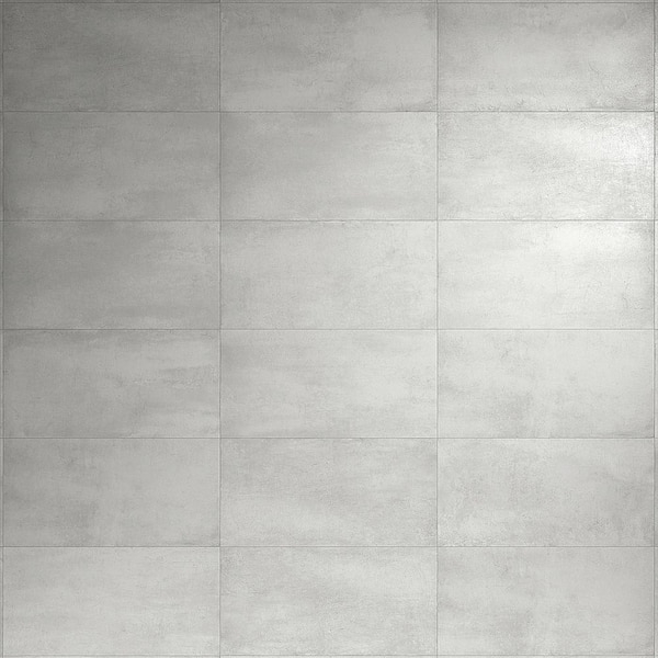 Tile Industrial Concrete Look Large Format Matte Finish