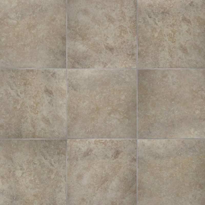 Tile Square Matte Finish Variegated Stone Look Earthy Rustic