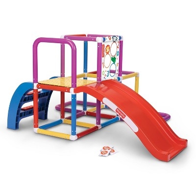 Toddler Gym Activity Panel Multi-Colored Plastic Play Set
