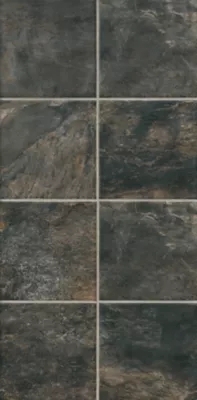 Wall And Floor Tile Charcoal Gray Slate Texture Cleft Surface Rust