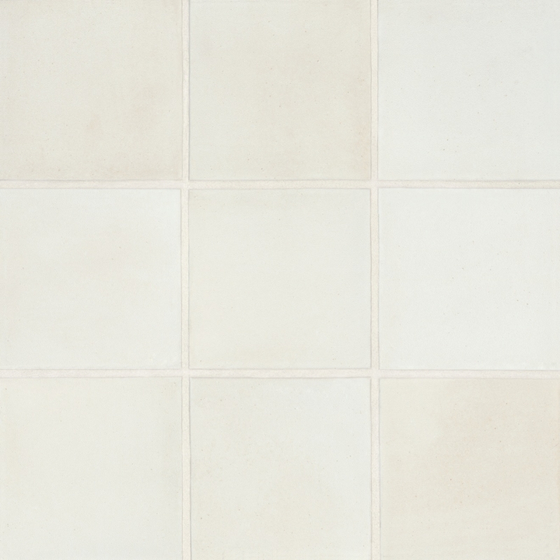 Wall And Floor Tile: Matte White Porcelain Subtle Shade Variation