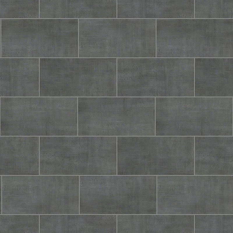 Wall and Floor Tile: Mottled Texture, Modern Industrial Bathroom Tile, Running Bond, Matte