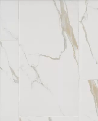 Wall And Floor Tile Rectified Edges Matte Calcatta Gold Bathroom Floor