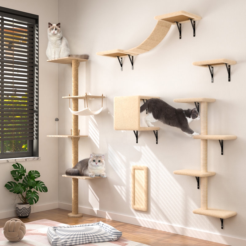 Wall Mounted Cat Trees And Condos All Cat Trees, Perches & Scratchers