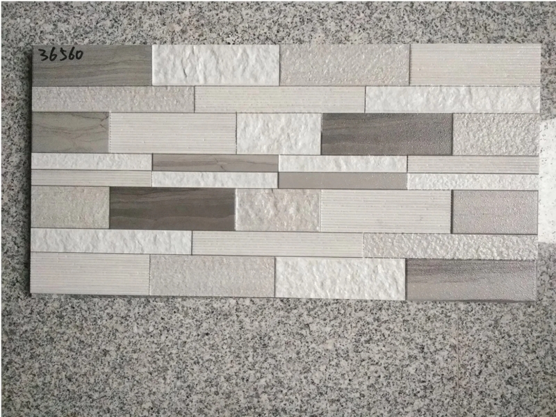 Wall Tile Mixed Textures, Neutral Multi Tone, Outdoor Wall