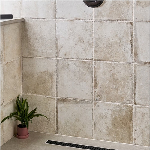 Wall Tile Weathered Edges Porcelain Matte Distressed Stone Look Rustic