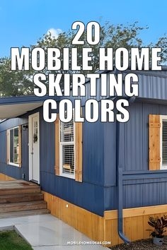 180 Mobile Home Skirting ideas in 2026 | mobile home skirting, mobile home  exteriors, mobile home