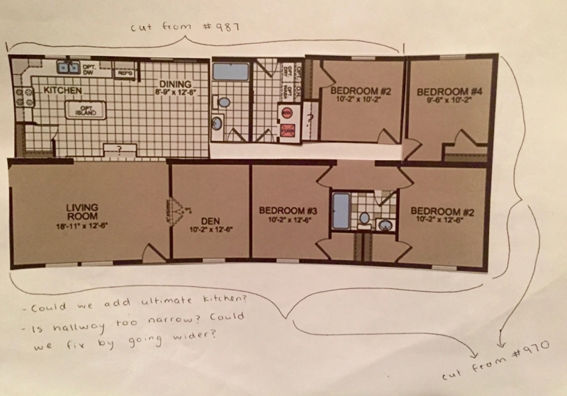 Annotated Floor Plan Custom Composite Blueprint Five Bedroom
