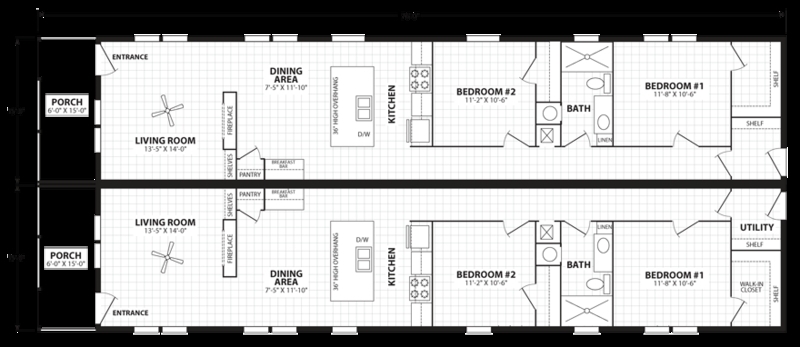 Double Wide Floor Plans