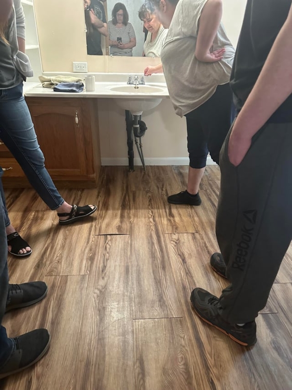 Bathroom Vinyl Plank Flooring Installation Gapping Issues