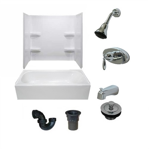 Bathtub And Shower Kit Complete Mobile Home Bathtub Kit
