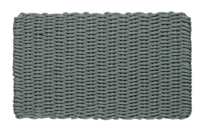 Bluestone Rope Doormat Braided Scalloped Edges Nautical Rope Door Mat