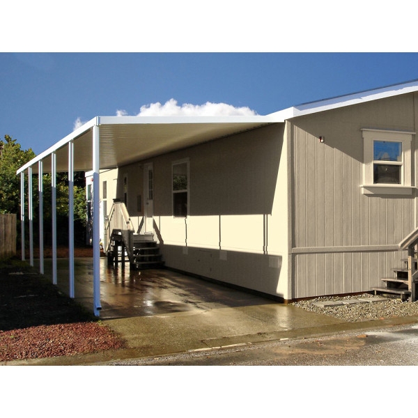 Carport Aluminum Attached Structure Ribbed Roof Panels