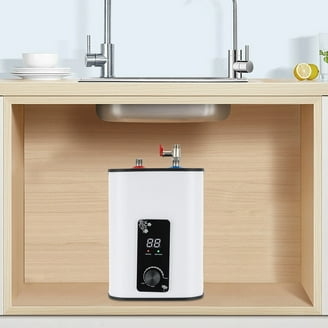 Compact Under Sink Water Heater with Digital Interface