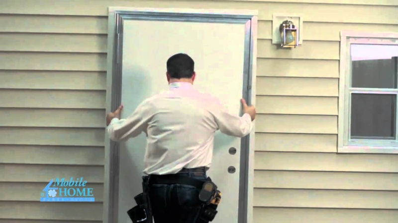 DIY Installation: White Out-Swing Exterior Door on Vinyl Siding
