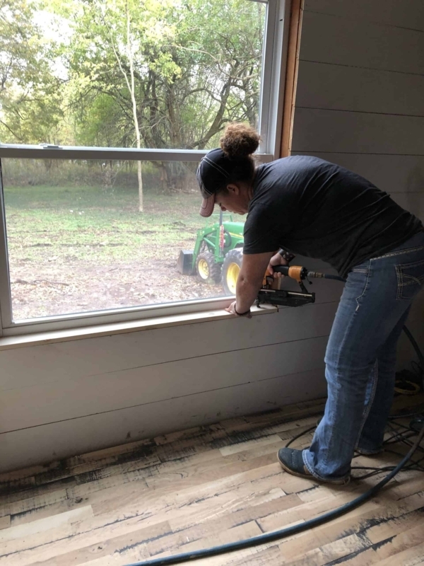 DIY Wood Window Sill Ideas for Simple Farmhouse Trim