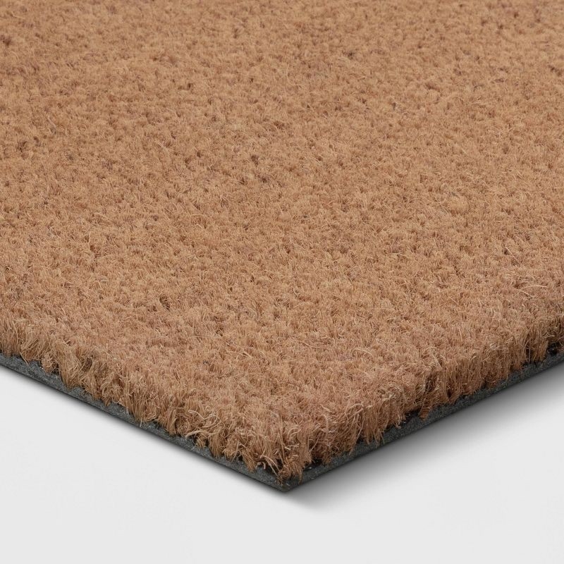 Durable Doormat Bristly Texture Dense Pile Natural Fiber Functional