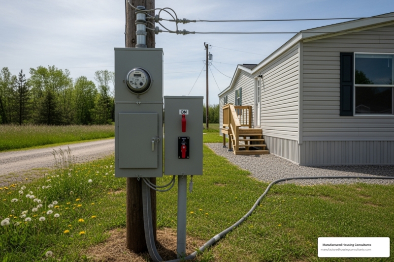 Mobile Home Power Setup